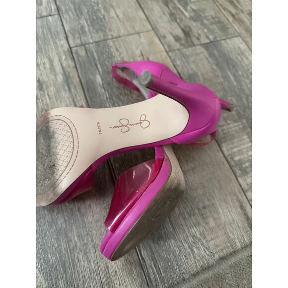 Jessica Simpson Women's Calypso Pink Daisile Ankle Strap Sandals Size 7 - Picture 11 of 11